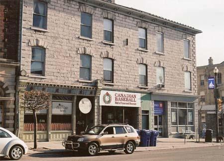 Of note is the continuous limestone commercial block.; Gordon Strathdee, 2007.