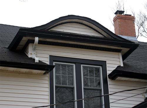 This image shows the eyebrow dormer; City of Saint John, 2008