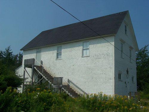 South elevation, Stormont Masonic Lodge, Isaac's Harbour, NS; Heritage Division, NS Dept. of Tourism, Culture and Heritage, 2009