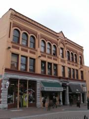 Exterior view of the Duck's Block, 2004.; City of Victoria, Liberty Walton, 2004.