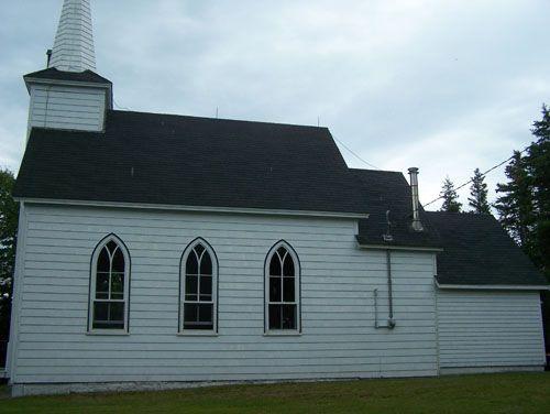 West elevation, St. Vincent de Paul, Queensport, N.S.; Heritage Division, NS Dept. of Tourism, Culture and Heritage, 2009
