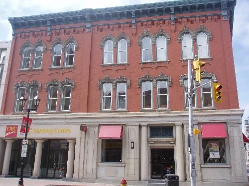 Of note are the engaged pilasters on the facade.; Chelsey Tyers, 2008.