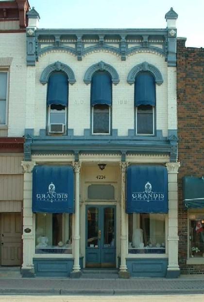 Orange Hall, Grandis Jewellers, Petrolia, 2003; Town of Petrolia, 2003