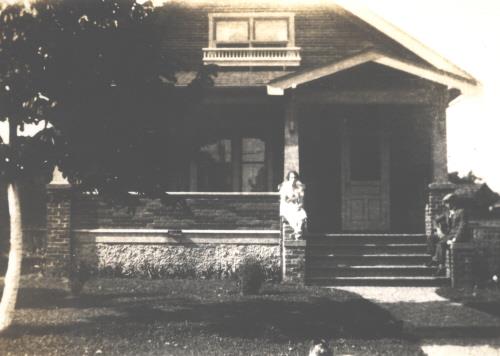 Showing house, c. 1930; MacNaught Archives Acc. 166.004