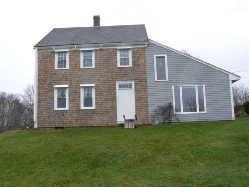 West elevation, Abraham Lent House, Tusket, NS; Heritage Division, NS Dept. of Tourism, Culture and Heritage, 2009