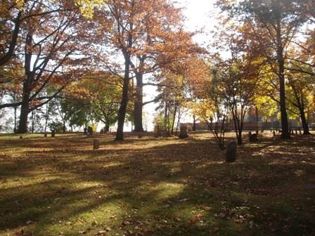 Of note is the park-like layout of Bronte Cemetery.; Martha Fallis, 2008.