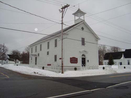 Façade and North Elevation, Argyle Township Court House & Gaol, Tusket, NS, 2009.; Heritage Division, NS Dept. of Tourism, Culture & Heritage, 2009.