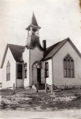 Front view circa 1940, Jubilee United Church, Port Hood Island, Nova Scotia; Courtesy of the Chestico Museum & Historical Society, Port Hood, Nova Scotia