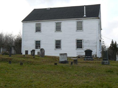 East Elevation, Gavelton Meeting House, Gavelton, NS, 2009.; Heritage Division, NS Dept. of Tourism, Culture & Heritage, 2009.
