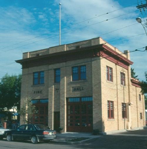 Front elevation on 11th Street E.; Government of Saskatchewan, Frank Korvemaker, 1993