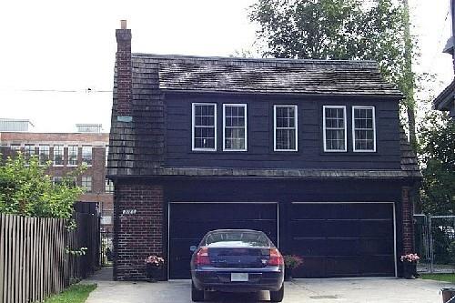 The coach house at the Dr. Charles W. Hoare House; City of Windsor, Nancy Morand, 2001