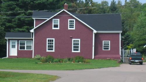 Showing south elevation; Province of PEI, Charlotte Stewart, 2009