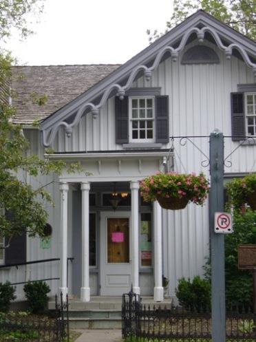 Of note is the wood door with sidelights and transom.; Kirsten Pries, 2008