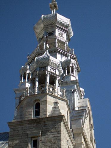 Détail de l'église de Sainte-Anne-des-Plaines; Conseil du patrimoine religieux du Québec, 2003