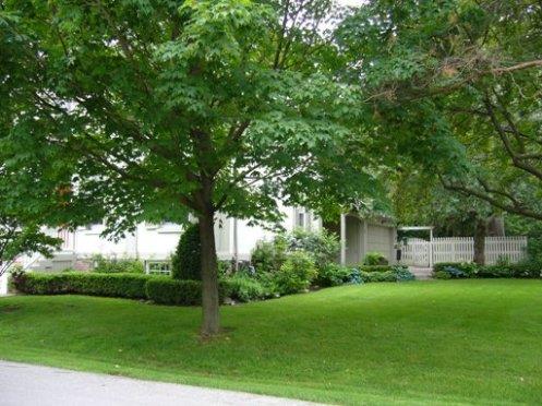 Of note is the garage addition.; Kirsten Pries, 2008.