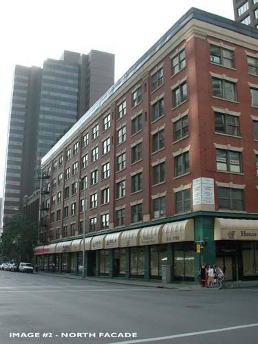 North facade of Lougheed Block (August 2004); Lorne Simpson, Simpson Roberts Architecture, 2004
