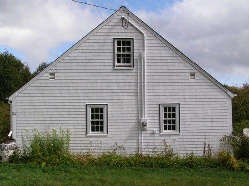 Wecob House, Wake Up Hill Rd Side Elevation, Wake Up Hill, Chester, Nova Scotia, 2007.; Heritage Division, Nova Scotia Department of Tourism, Culture and Heritage, 2007.