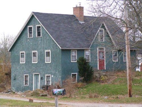 Front Elevation, Backman Homestead, Martin's River, Chester Basin, Nova Scotia.; Heritage Division, Nova Scotia Department of Tourism, Culture and Heritage, 2009.