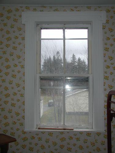 Interior window detail, MacLeod-Haig-MacDonald House, Strathlorne, Nova Scotia; Heritage Division, NS Dept. of Tourism, Culture and Heritage, 2002