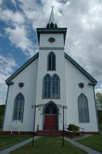 Front Perspective, St. Margaret's Church, Arisaig, Nova Scotia, 2009.; Heritage Division, N.S. Dept. of Tourism, Culture and Heritage, 2009.