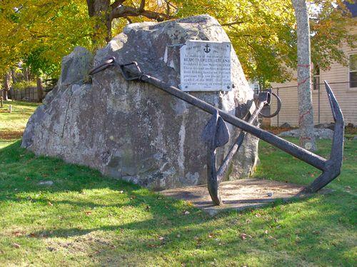 The memorial to the crew of the beam trawler "Jutland" in the Old Common Burial Ground, Liverpool, Queens County, Nova Scotia.; Heritage Division, NS Dept. of Tourism, Culture & Heritage, 2009