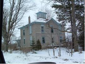 Of note is the limestone exterior.