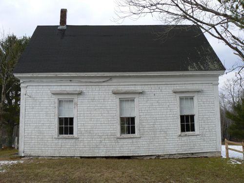 East Elevation, East Kemptville Free Baptist Church, East Kemptville, NS, 2009.; Heritage Division, NS Dept. of Tourism, Culture & Heritage, 2009.