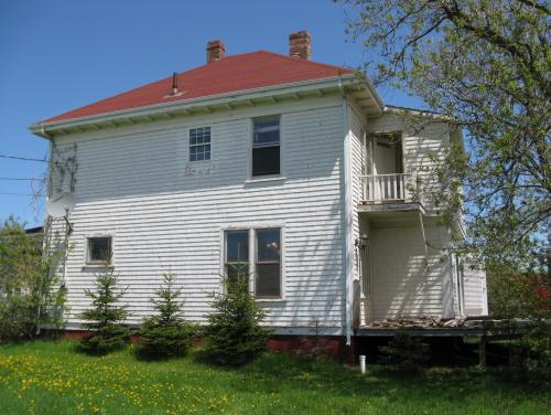 Showing west elevation; City of Summerside, 2009