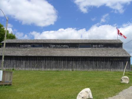 Of note are the words “Caledon Agricultural Society”.; Kirsten Pries, 2008.