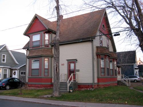 Showing southwest elevation; City of Summerside, 2009
