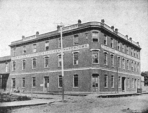 Weiler Brothers Warerooms; City of Victoria, 2009 - from 'Victoria Ilustrated', 1891, p.48