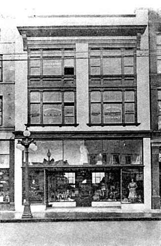 Historic view of Finch Building; City of Victoria, (Victoria Architecturally, CVARD 98410-10-624)