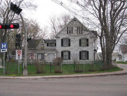 Showing west elevation; City of Summerside, 2009