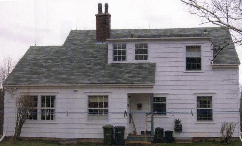 Showing back elevation; Province of PEI, 2009