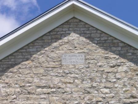 Of note is the datestone.; Kirsten Pries, 2008.