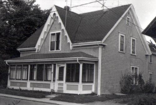 Showing southwest elevation; Canadian Inventory of Historic Buildings, 1971