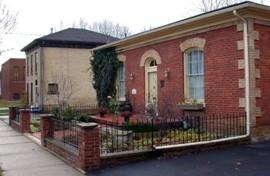Of note is the buff brick detailing.; City of Brantford, n.d.
