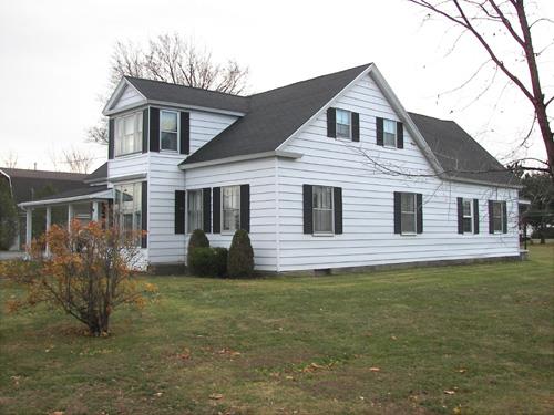 The northeast corner of the McLeod-Mundle House; Bernard LeBlanc