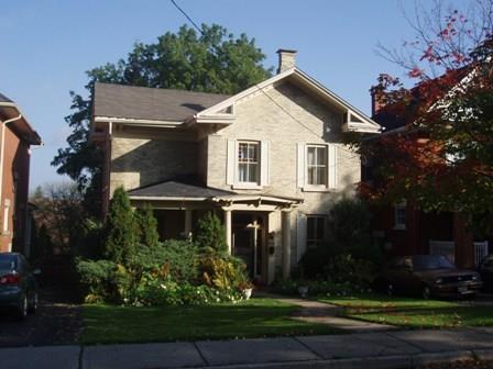 Of note is the unusual bargeboard detailing in the gable.; Paul Dubniak, 2008.