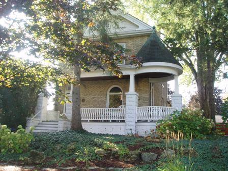 Of note is the bandstand style veranda.; Paul Dubniak, 2008