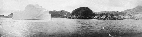 Panoramic view of the entrance to Blacklead Island, 1903.; Library and Archives Canada \ Bibliothèque et Archives Canada, A.P. Low, 3203732, 1903.