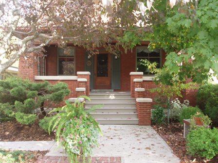 Of note is the large Prairie-Craftsman veranda.; Paul Dubniak, 2008