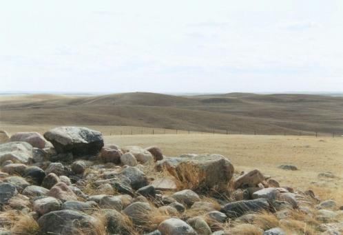 Majorville Cairn and Medicine Wheel, near Bassano ; Alberta Culture and Community Spirit, Historic Resources Management