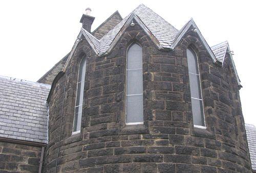 St. John's Anglican Church, southern perspective, 2004; Heritage Division, N.S. Dept. of Tourism, Culture and Heritage, 2004