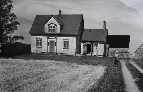 Archive image of Windsor Beck and house; Private Collection, 1970s