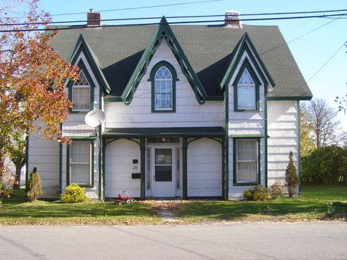 The front (west) facade of the Jonathan Locke House in the Town of Lockeport, N.S.; Heritage Division, NS Dept. of Tourism, Culture & Heritage, 2009