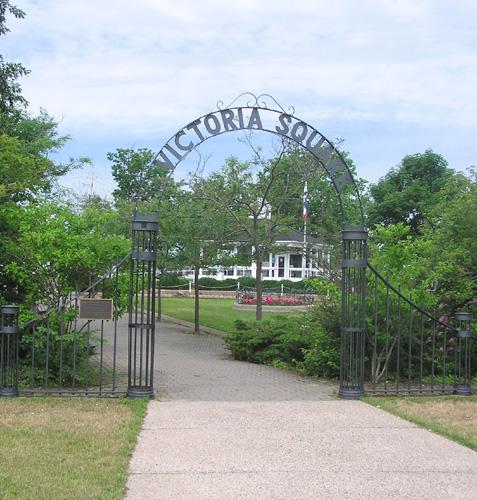 Victoria Square, formal entrance, 2004; Heritage Division, N.S. Dept. of Tourism, Culture and Heritage, 2004