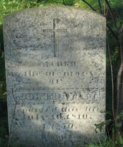 Detail of inscription on stone; Province of PEI, Donna Collings, 2009