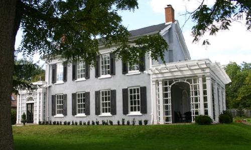 Front view of Weller-Boucher House in City of Peterborough, 2004; City of Peterborough