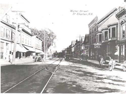 Water Street (Milltown Boulevard today); Provincial Archives of NB